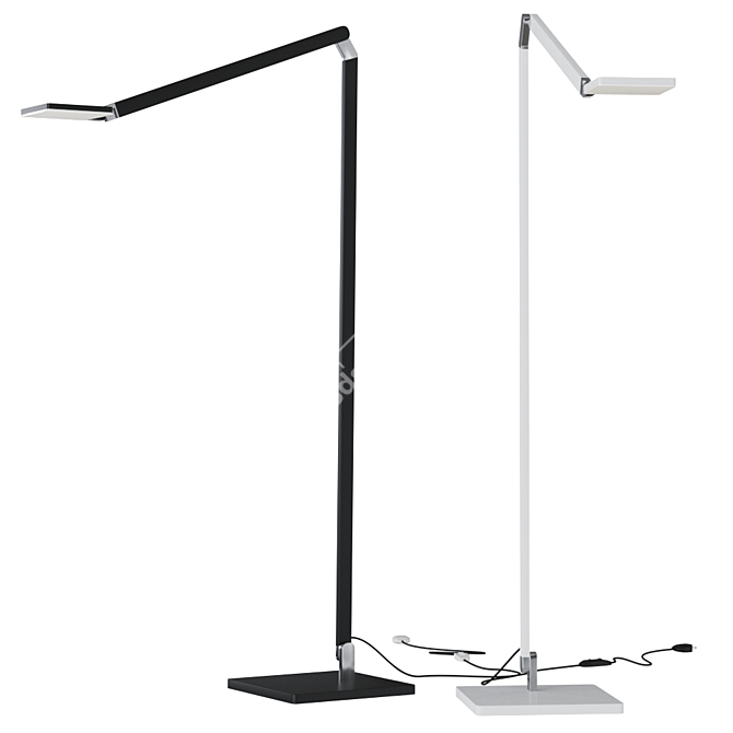 Roxxane Home Floor Lamp: Modern German Design 3D model image 3