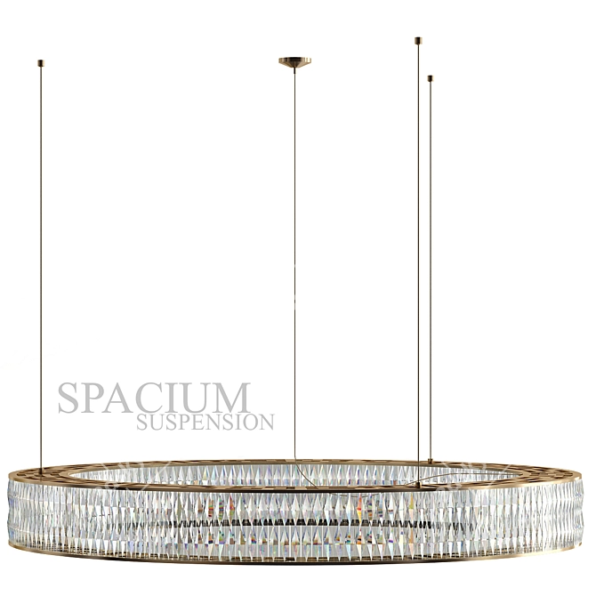  Spacium - Futuristic 3D Model 3D model image 1
