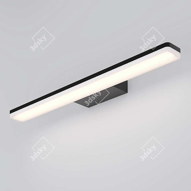 Sleek Sunset LED Light 3D model image 2