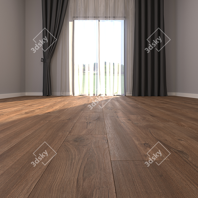 Peronda Mumble: Multi-Texture Parquet 3D model image 2