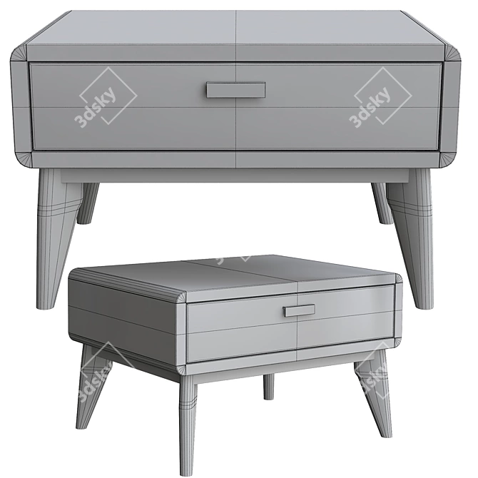 Modern DG-HOME Coffee Table 3D model image 2