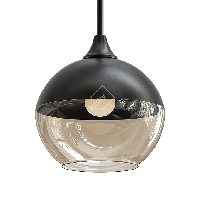 Scandinavian Style Pendant Light 3D model image 1