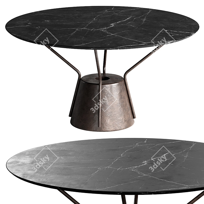 Inflatable Air Natevo Table - Convenient & Versatile 3D model image 1
