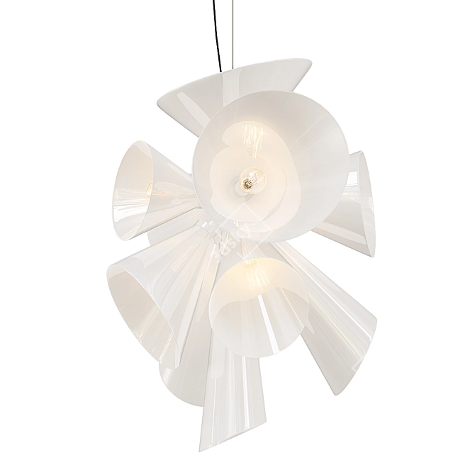 Stellar Nebula Pendant Light 3D model image 1