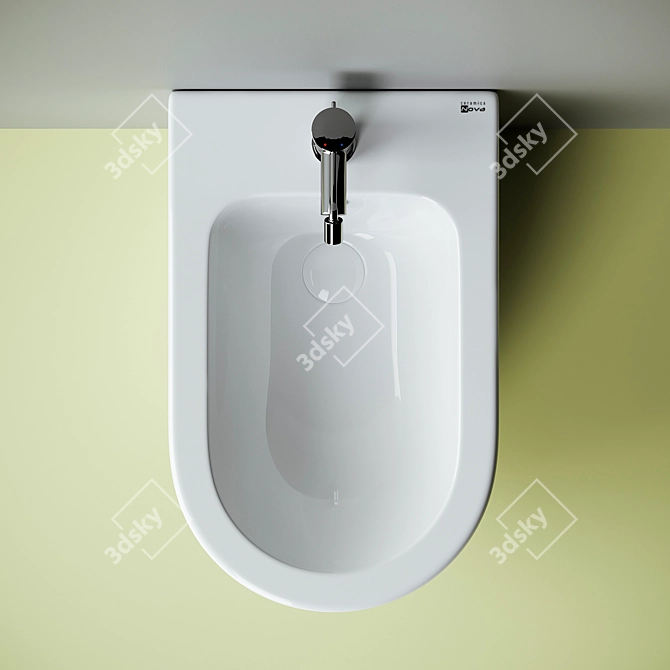 Metropol Floor Bidet - CN4005 by Ceramica Nova 3D model image 4