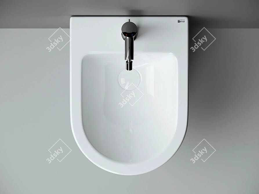 Metropol Hanging Bidet CN4003 by Ceramica Nova 3D model image 5