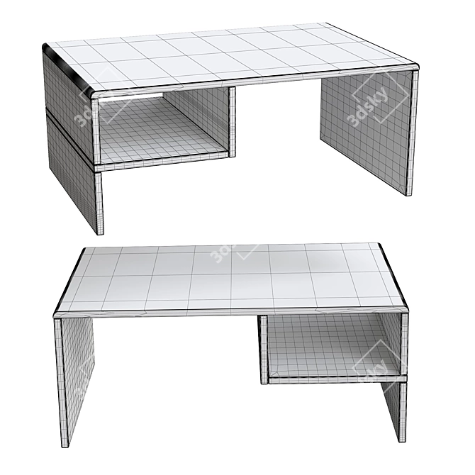  Hi-Tech Interactive Coffee Table 3D model image 2