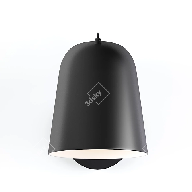 Elegant Aromas Dobi Wall Sconce 3D model image 2