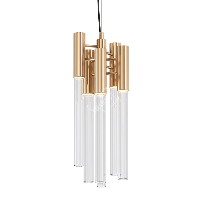 Illuminating Elegance: Burj Pendant 3D model image 1