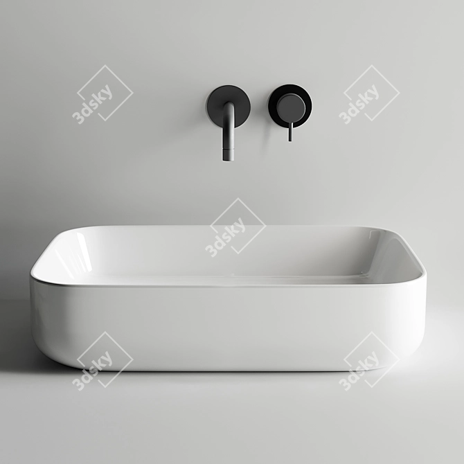 Ceramica Nova Element CN5004 Washbasin Bowl 3D model image 3