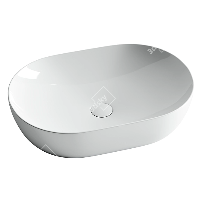 Ceramica Nova Element CN5009 Washbasin 3D model image 1