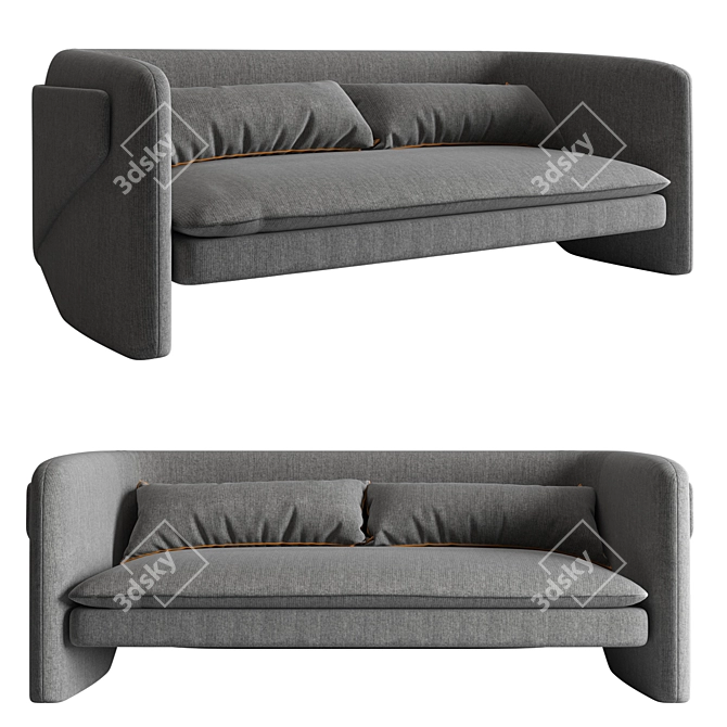 LaLume Designer Sofa - DV00138 3D model image 1