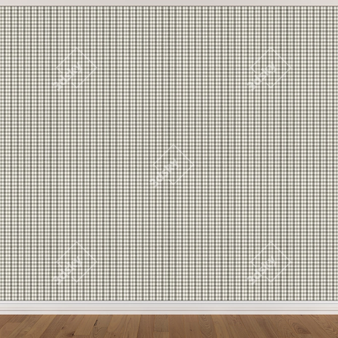 Seamless Wallpaper Seth in 3 Colors 3D model image 2