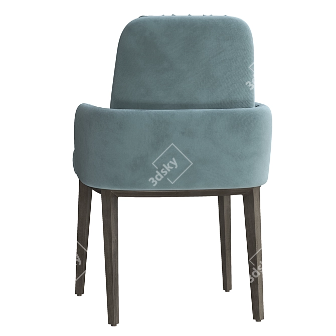 Sleek Belinda Armchair: Modern Italian Design 3D model image 3