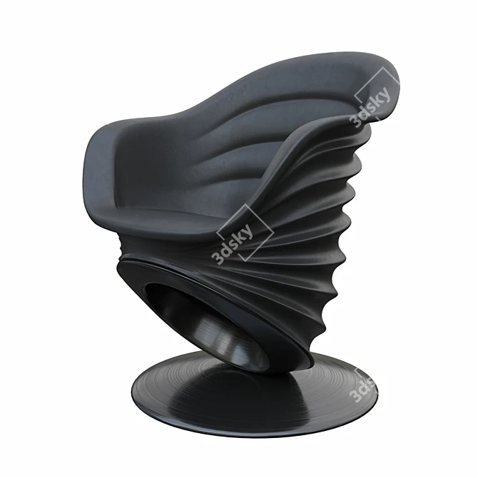 Elegant Teneride Office Chair 3D model image 1