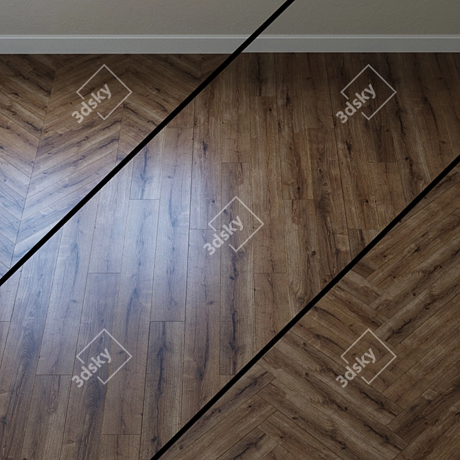 Balterio Oak Dune Laminate 3D model image 1