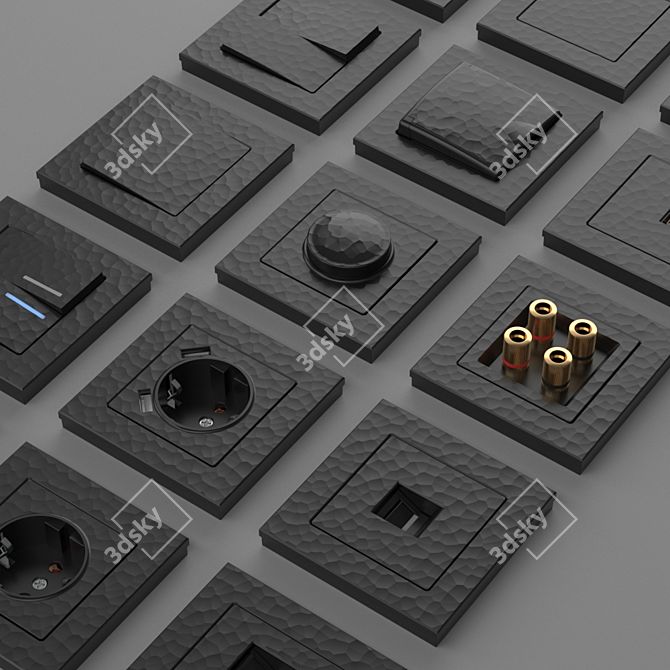 Premium Black Hammer Series by Werkel 3D model image 2