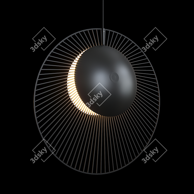 Glam Jewel Pendant Lamp 3D model image 1