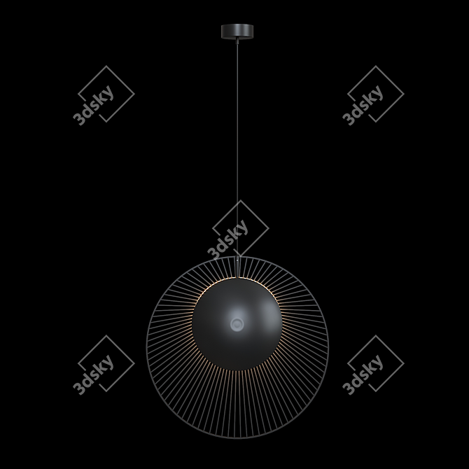 Glam Jewel Pendant Lamp 3D model image 3