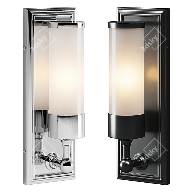 Elegant Eichholtz Valentine Wall Lamp 3D model image 1