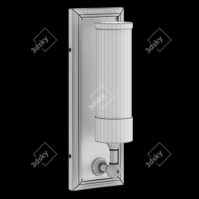 Elegant Eichholtz Valentine Wall Lamp 3D model image 4