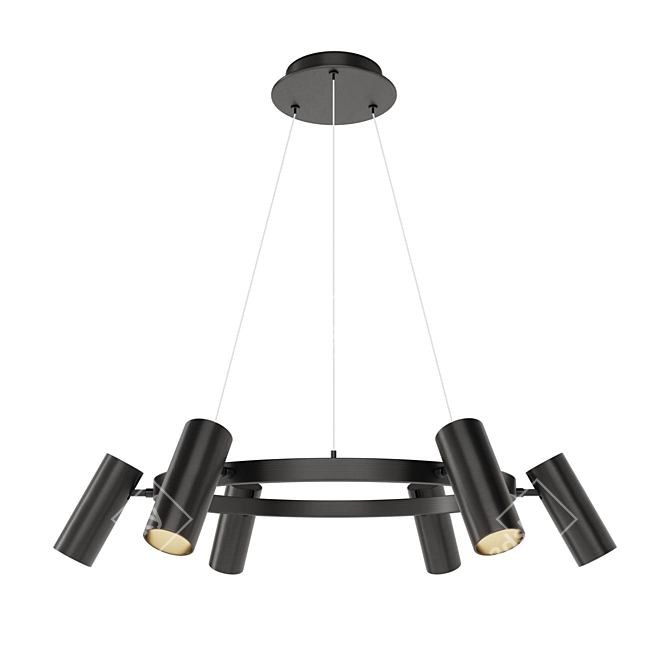 Sleek Pendant Light: Vele Luce Neo 3D model image 1