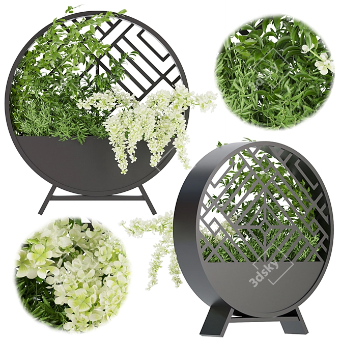 Deluxe Flora: Premium Plant Collection 3D model image 1