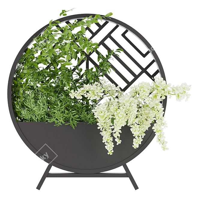 Deluxe Flora: Premium Plant Collection 3D model image 2