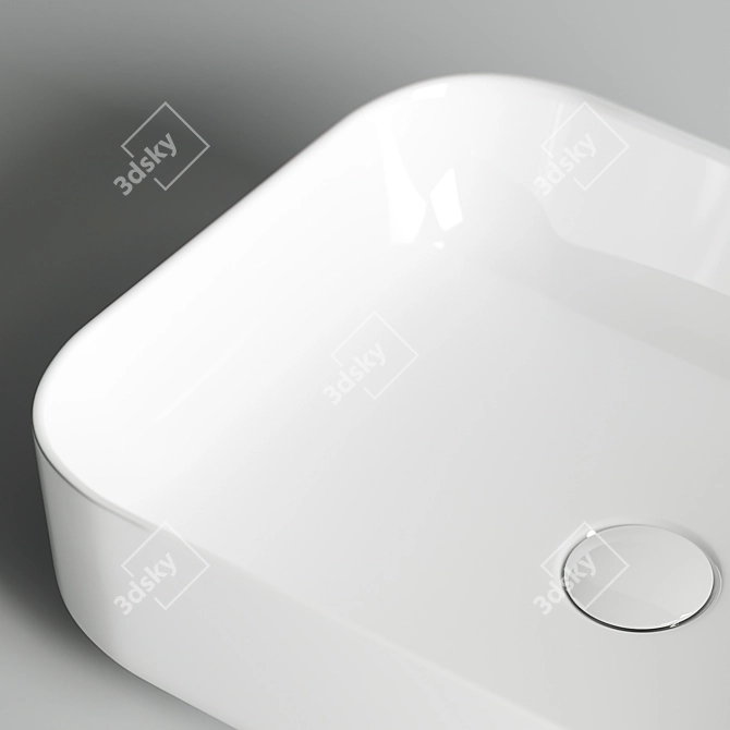 Ceramica Nova Element CN6011 Washbasin 3D model image 2
