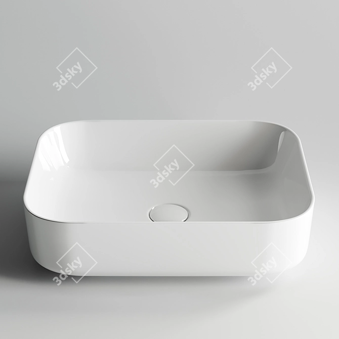 Ceramica Nova Element CN6011 Washbasin 3D model image 4