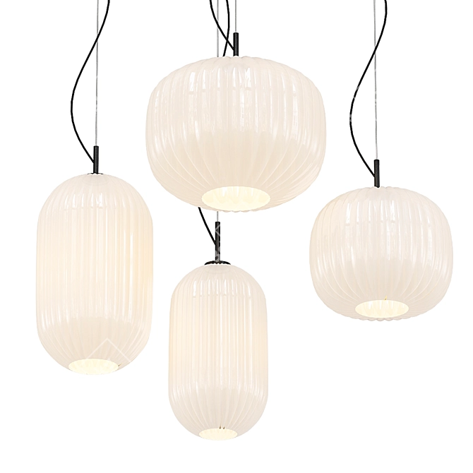 URS-One: Modern Matte Glass Pendant
URS-One: Sleek Metal and Glass Pendant
URS-One: Stylish C 3D model image 1
