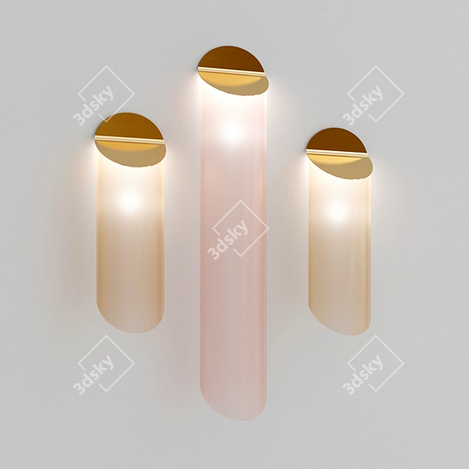 Cé Petite Wall Light: Modern Design by Alexandre Joncas 3D model image 2