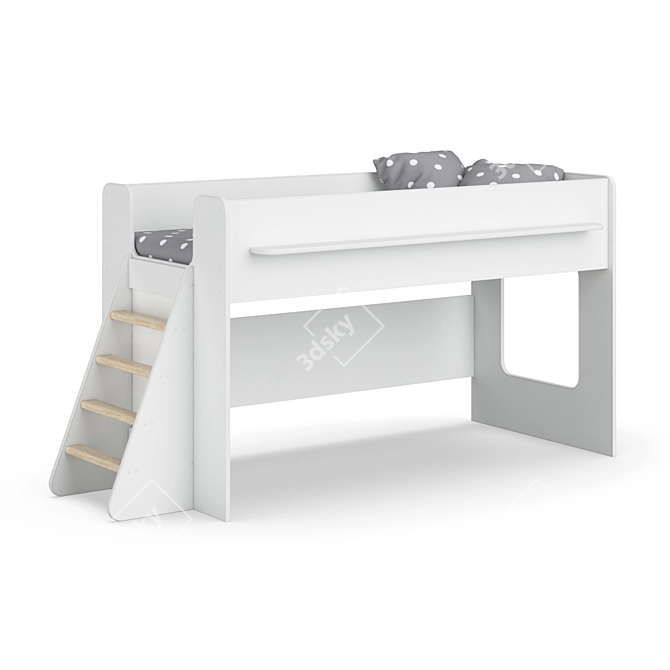 Legenda K23 + LP22 Kids Modular Bed 3D model image 1