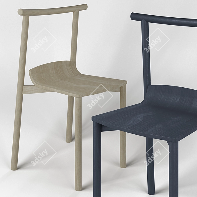 ErgoFlex Mesh Office Chair 3D model image 2