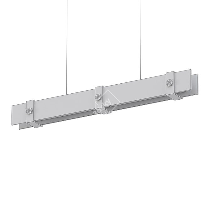Alster LED Pendant Light 3D model image 2