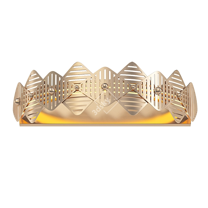 Modern LED Wall Light 3D model image 1