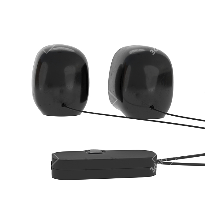Poly Sound Speaker 3D model image 4