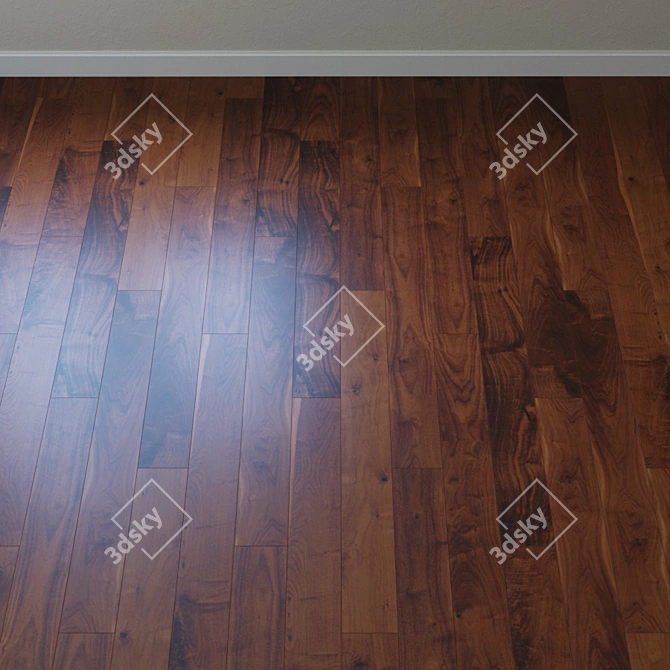 Walnut Story Spirit Parquet Board 3D model image 2
