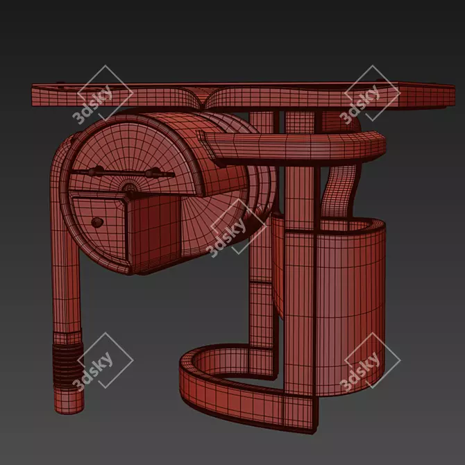 SimpliKids Office: Flat Book Design 3D model image 5