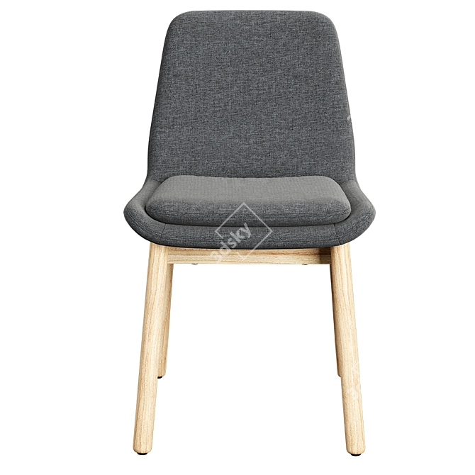 Vedbo Wedbu Ikea M Chair | Classic Gray Birch | 49x56x83 cm 3D model image 3