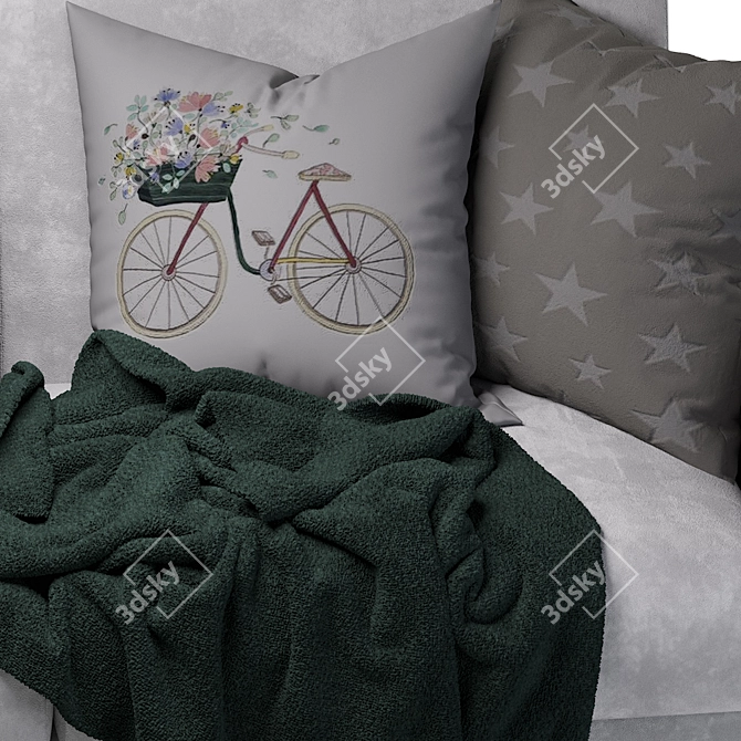 Elegant Life Edition Sofa 3D model image 2