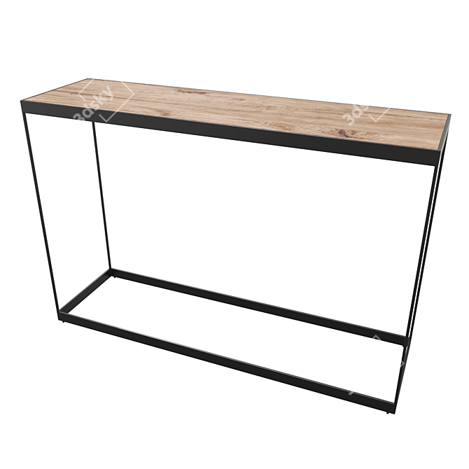 Sleek Sedona Console - Modern Elegance 3D model image 2