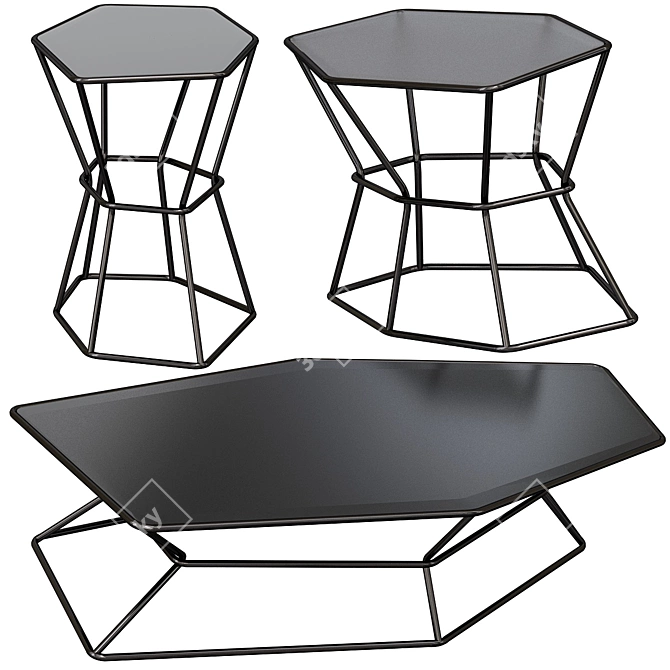 ARKETIPO Rebus Coffee Table 3D model image 1