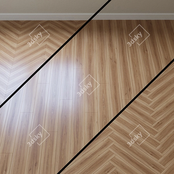 Kimba Elm Parquet: Nature Line 3D model image 1