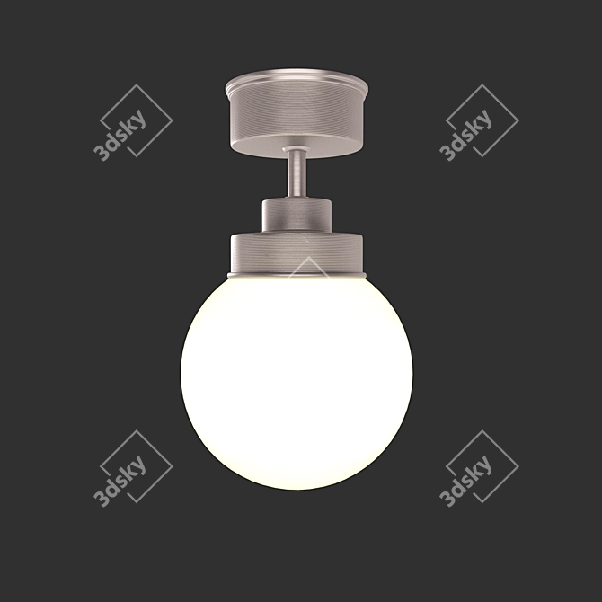 Sleek Ceiling Light: Frihult 3D model image 4