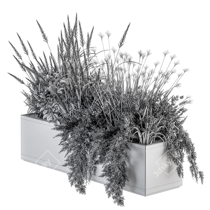 Lush Greenery Collection - Set 152 3D model image 4