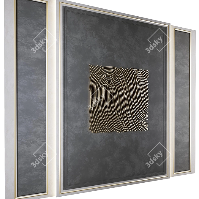 Decorative Panel 006 - Elegant Wall Accent 3D model image 4
