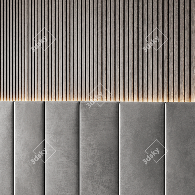 Decorative Wall Panel (3000x5000mm) 3D model image 2