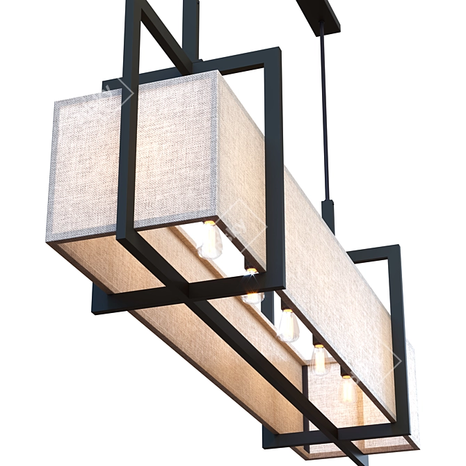 Modern Metalis Lighting Collection 3D model image 2