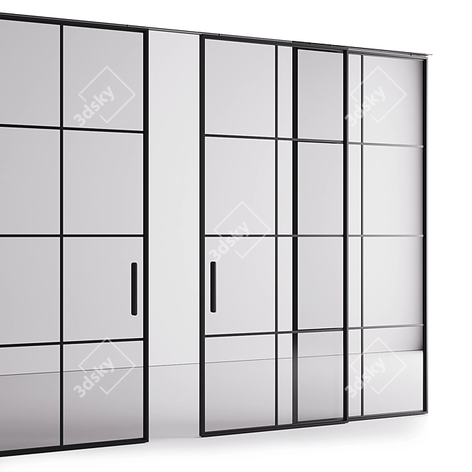 Lualdi L7: Innovative Doors for Modern Spaces 3D model image 2